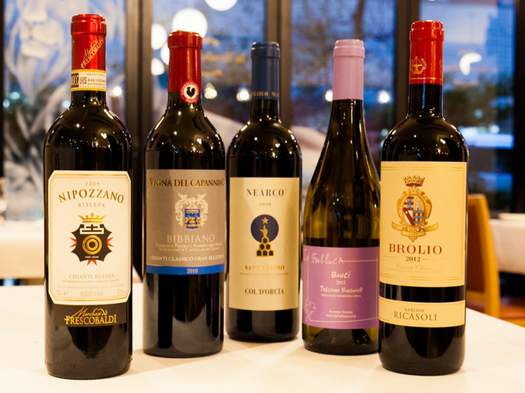 トスカーナを中心としたイタリアワインが充実