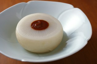 あえて水で炊くことで、かぶらの旨みを最大限に引き出しました