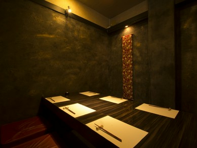 おもてなしにぴったりの個室で【博多割烹　水音】の『コース』を