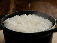 オーナー自らが手塩にかけた『自家栽培の白ご飯』