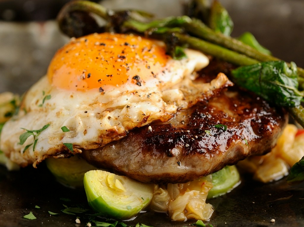 仔羊のカイエットと春キャベツのブルゼ