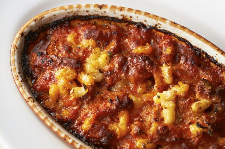 トリッパのトマトグラタン