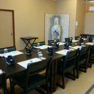 椅子席で1４名様までご利用して頂けます。