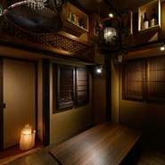「長崎部屋」は、接待などにぴったりの個室です