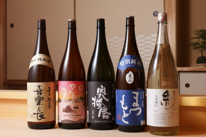 日本酒にこだわっている