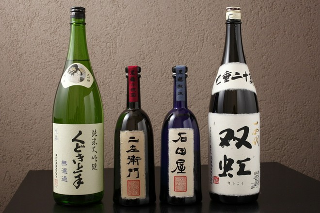 日本酒にこだわっている