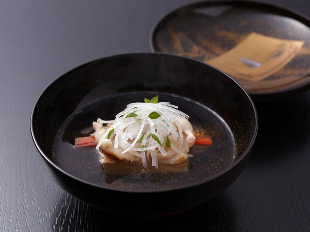 厚揚げと桑名のハマグリの『お椀』。