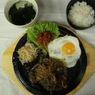 ライス、スープ付