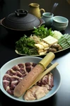 ・鴨ロースのサラダ
・炭焼き
・鴨鍋
・鴨せいろ蕎麦
・シャーベット