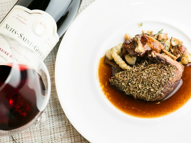 ワインとフレンチで乾杯