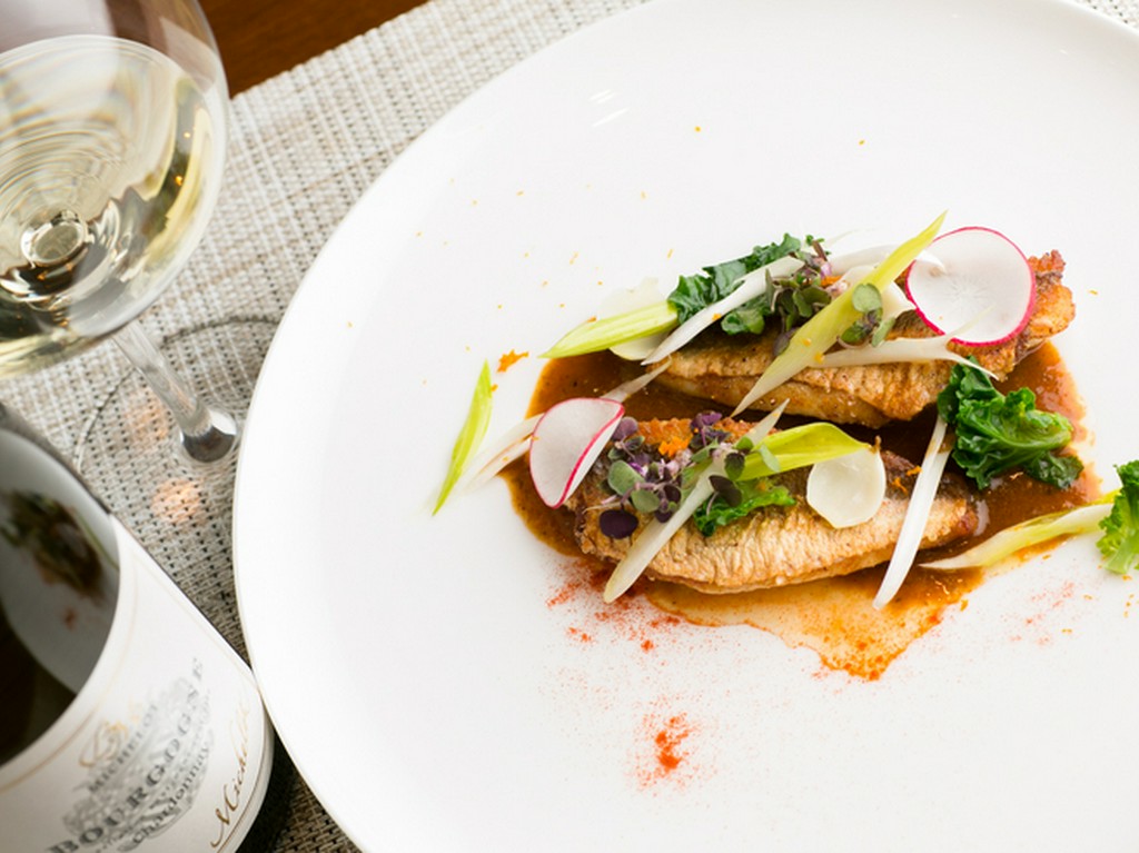 『かながしらのポワレ』スープドポワッソンのソース