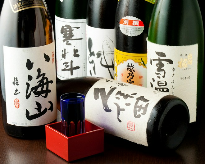 日本酒にこだわっている