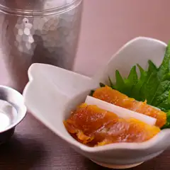 日本酒・赤ワインとともに　『自家製からすみ』