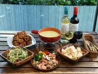 『チーズフォンデュ付』プレミアムオーダーバキング！店内フードメニューを55品食べ放題。