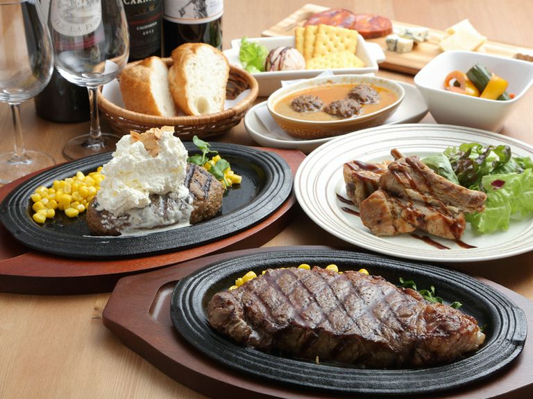 ハンバーグやステーキなどの肉質にはこだわっています！