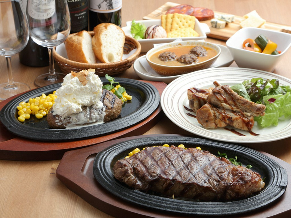 ハンバーグやステーキなどの肉質にはこだわっています！