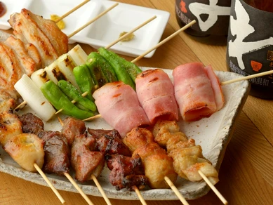 今日のいい串、いいとこ鶏！　『店長おまかせ10本コース』