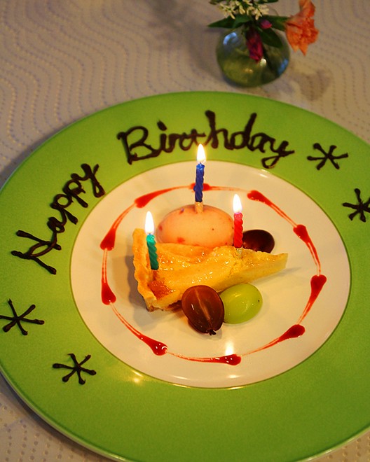 記念日・お誕生日特典がある