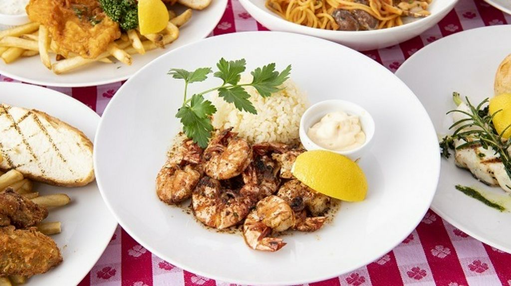 シュリンプ料理も豊富にご用意