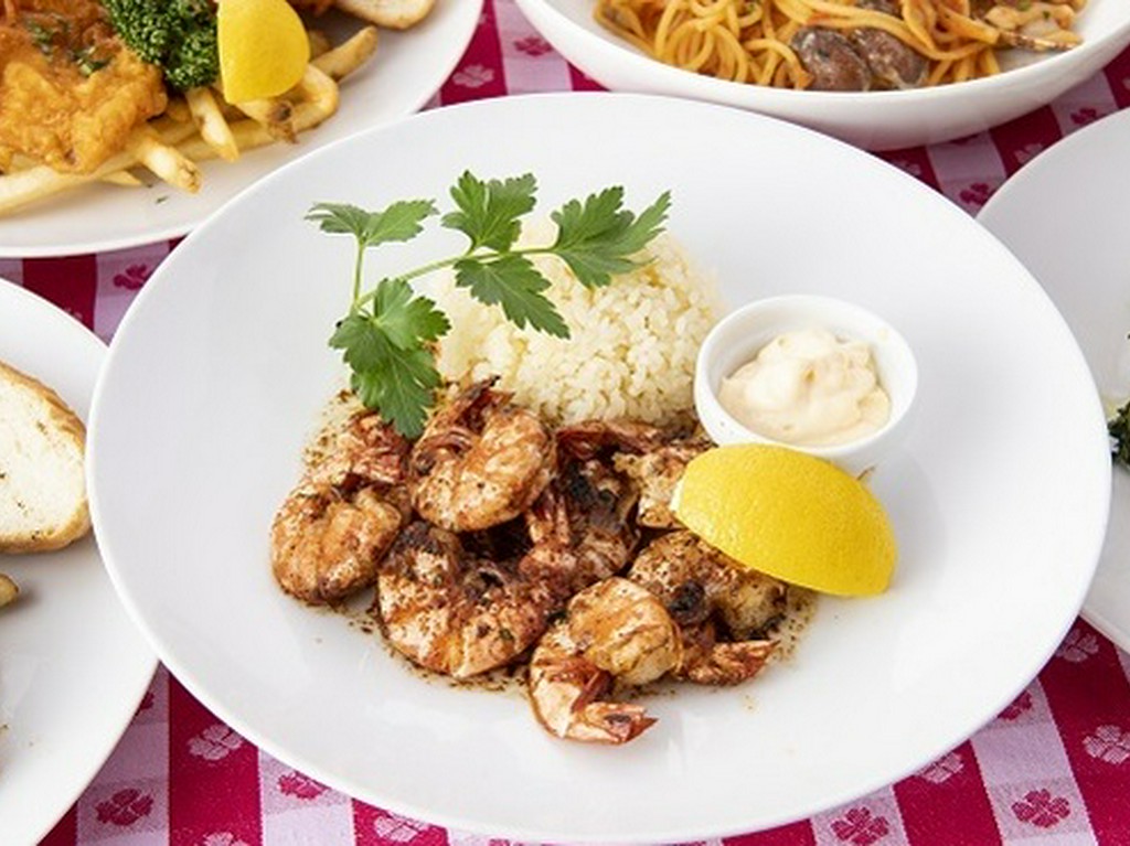 シュリンプ料理も豊富にご用意