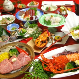 活かし伊勢海老の焼物とボイル付『なごみ会席』クーポン利用で9800円が9300円に！