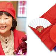 『鯛の姿焼き付』〈ご長寿お祝い会席〉をご注文のメインの方にミニケーキプレゼント！ちゃんちゃんこ〈赤・紫・黄〉をお食事最後に写真撮影用として無料貸出いたします◎他の会席コースご利用でも貸出OK(ランチ不可)