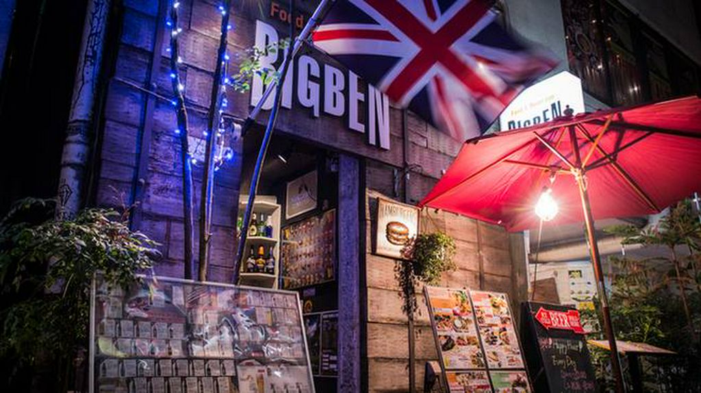 イギリスのパブがやってきた！　異国情緒たっぷりの店