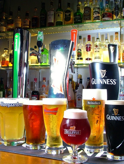 ビールにこだわっている