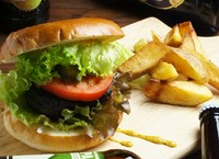 フライドポテト付き