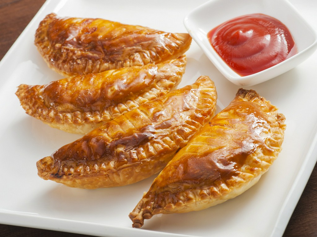 中身がたっぷり詰まった自家製の『ミートパイ』