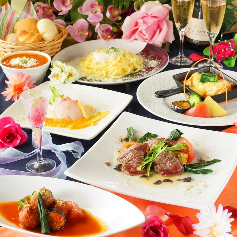 新鮮食材をたっぷり使った本格料理が楽しめる