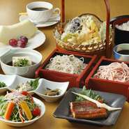 半田山地区の周辺、都田地区の「豆腐」や、北遠地区で作られた「まいたけ」など、この土地ならではの味わいを楽しめます。