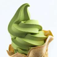 ソフトクリーム　抹茶