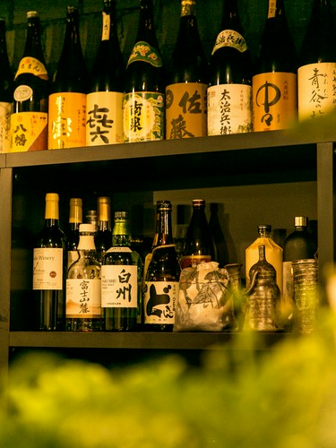 日本酒30種・焼酎30種は全品500円です