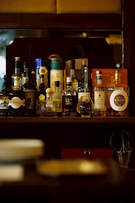 ワインにこだわっている