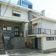 閑静な住宅街にある一軒家レストラン