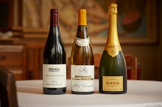 お料理にぴったりのワインを楽しめます