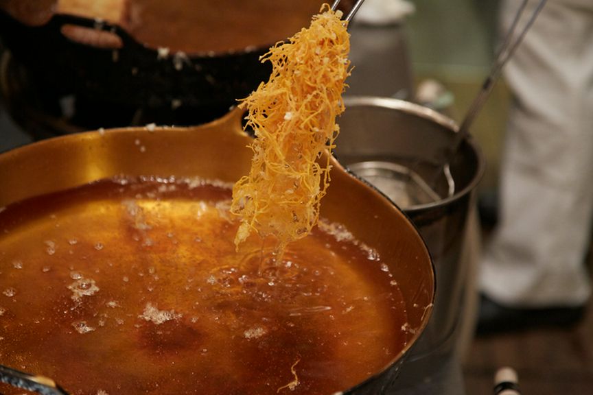 天ぷらの常識を覆す美しい盛り付け