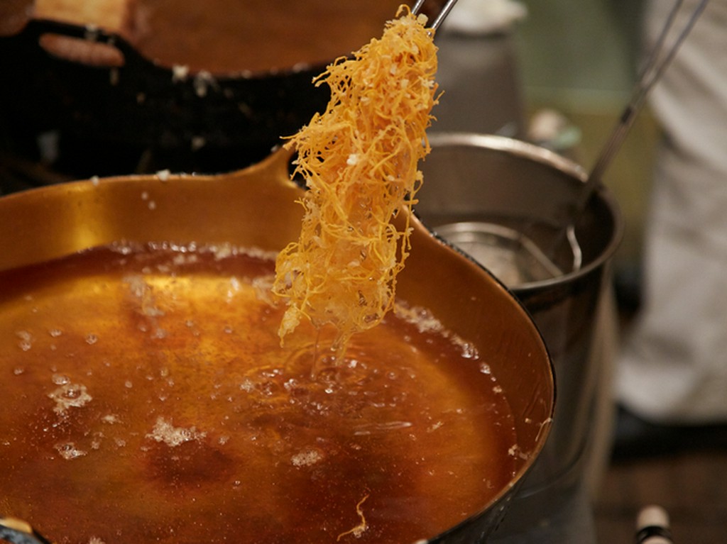 天ぷらの常識を覆す美しい盛り付け