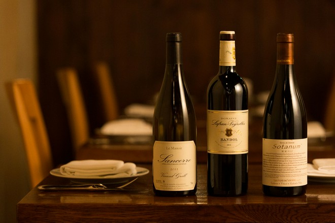 ワインにこだわっている