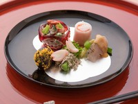 お勧め食材をお入れした特別コース