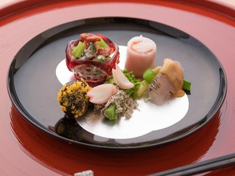 お勧め食材をお入れした特別コース