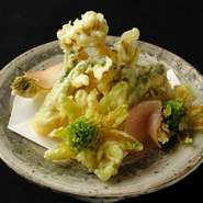 【上越産野菜】山菜天ぷら