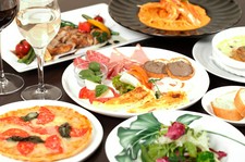 【ラ・ペコラ】の人気メニューが一気にいただける、おススメコースです。女子会や少人数でのパーティーに！