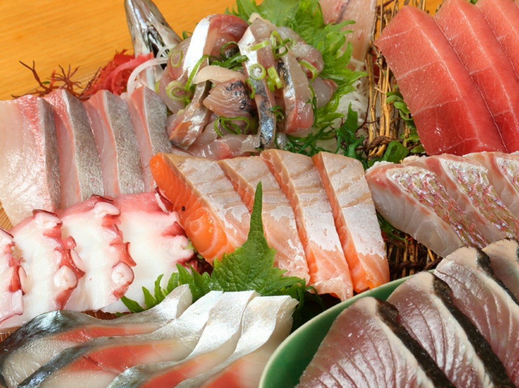 味と鮮度にこだわリ抜いた『お刺身の盛り合わせ』