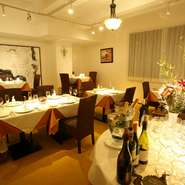 大切な方と過ごす特別な日に利用したい、隠れ家レストラン