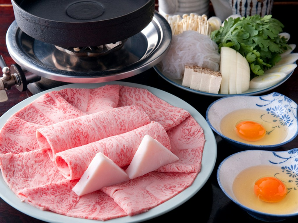 『すき焼き』（霜降り／サーロイン）