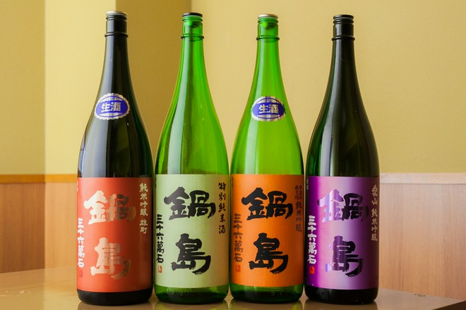 日本酒にこだわっている