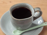 地下水をつかって入れる、香り高い『ブレンドコーヒー』