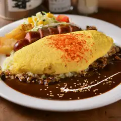 老若男女に愛される、一番人気の味　『オム・ソーセージカレー』